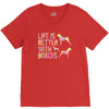 life is better with boxers V-Neck Tee