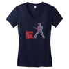 legends never die Women's V-Neck T-Shirt