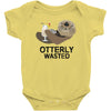 otterly wasted drinking Baby Bodysuit