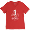 i am president V-Neck Tee