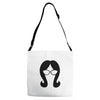 girl cool Adjustable Strap Totes