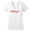 one night Women's V-Neck T-Shirt