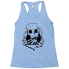 bart skull Racerback Tank