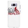 eat sleep bmx repeat Samsung Galaxy S8 Plus