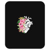 Heart And Flowers Mousepad