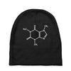Caffeine Molecule Baby Beanies