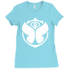tomorrowland man's Ladies Fitted T-Shirt