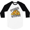Pizza Bitch 3/4 Sleeve Shirt