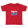 red white and cute Toddler T-shirt