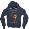 velociraptor Zipper Hoodie