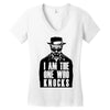 i am the one who knocks Women's V-Neck T-Shirt