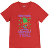 birthday troll brother V-Neck Tee