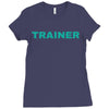 TRAINER - BROAD CITY Ladies Fitted T-Shirt