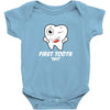 First Tooth Date Baby Bodysuit