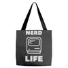 nerd life is the best life Tote Bags