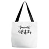 feminist witch Tote Bags