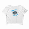 purr more Crop Top