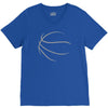 basketball sport bball streetball sportswear usa baskets ball V-Neck Tee