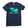 mac and cheese Ladies Fitted T-Shirt