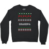 ugly christmas grandpa Crewneck Sweatshirt