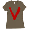 the new series visitors Ladies Fitted T-Shirt