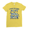 i have two tıtles aunt and dogmom an i rock them both flowers Ladies Fitted T-Shirt
