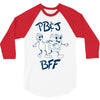 peanut butter and jelly bff 3/4 Sleeve Shirt