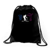 avin it medium aging clubber Drawstring Bags