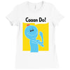 caaan do Ladies Fitted T-Shirt