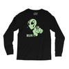 alien believe space sci fi ufo nerd Long Sleeve Shirts