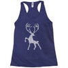 christmas deer Racerback Tank