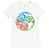 balance of power clearance Ladies Fitted T-Shirt