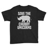 save the chubby unicorns (2) Youth Tee