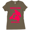 bear has no rules Ladies Fitted T-Shirt
