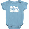 the dogfather beagle white Baby Onesie