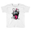 scary skull Toddler T-shirt