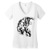 venom attack Women's V-Neck T-Shirt