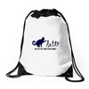 my cat ate your stick family Drawstring Bags