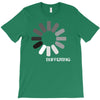 buffering  funny retro loading computer console fashion party T-Shirt