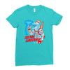 dolphin lundgren Ladies Fitted T-Shirt