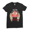 who knows sign language Ladies Fitted T-Shirt