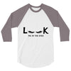 Look Me in The Eyes 3/4 Sleeve Shirt