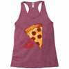 pizza my life Racerback Tank