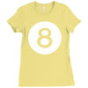 magic 8 ball Ladies Fitted T-Shirt