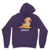 yoga pug exhale Unisex Hoodie