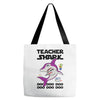 Teacher Shark Doo Tote Bags