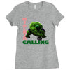 mjolnir calling Ladies Fitted T-Shirt