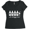 bottles 1965   mens funny Women's Triblend Scoop T-shirt
