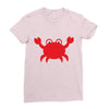 crabby Ladies Fitted T-Shirt