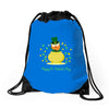 DABBİNG LEPRECHAUN Drawstring Bags